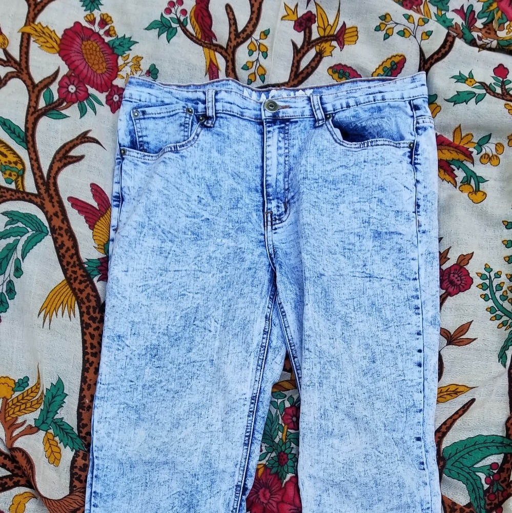 Vintage Skinny Leg Hipster Highrise Jeans